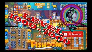 Fishdom Level 1000, 2000, 3000, 4000, 5000, 6000, 7000 - Gameplay