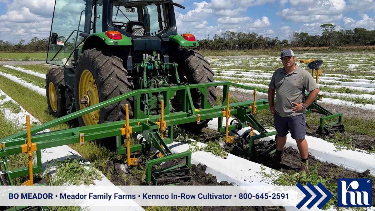 Say NO to herbicides with a between-row cultivator.