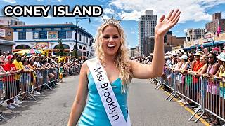 Why This NYC Mermaid Parade Is So Unique | Colorful Coney Island Mermaids (4K)