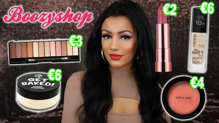 IK KOCHT DE GOEDKOOPSTE MAKEUP BIJ BOOZYSHOP !!
