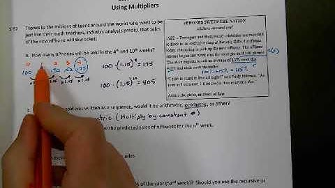CPM Integrated I Lesson 5.3.2 Using Multipliers