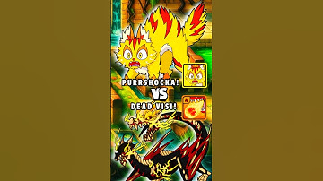 Dynamons World: Purrshocka VS Dead Visi Battle 🔥 #dynamonsworld #shorts #pokemon #dynamons