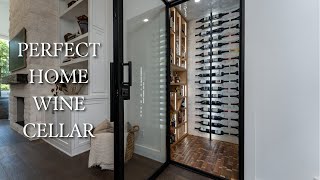 The Perfect Cozy-Looking Modern Wine Cellar in 2024