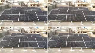 Hybrid Solar System 5.4kw with Lithium Ion Battery