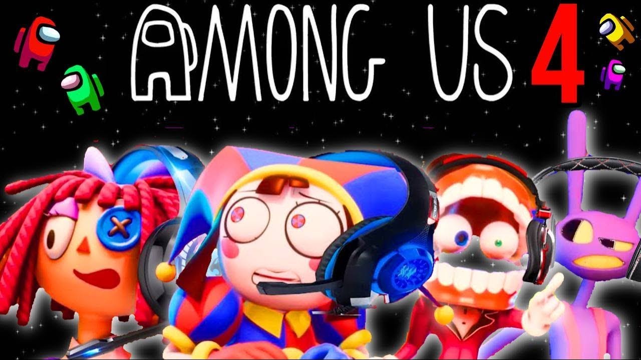 The Amazing Digital Circus Characters Play Among Us (Part 4)!