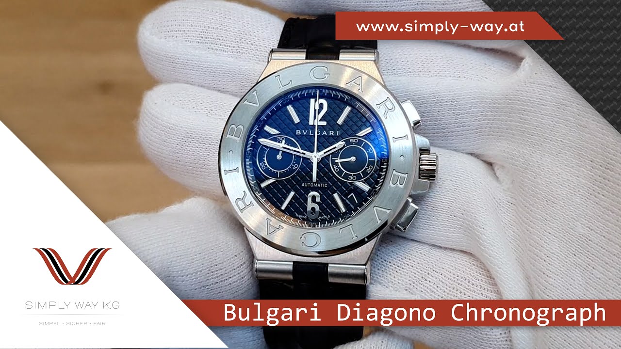 Bulgari Diagono Chronograph | Ref: DG40S | 40mm automatic | Review