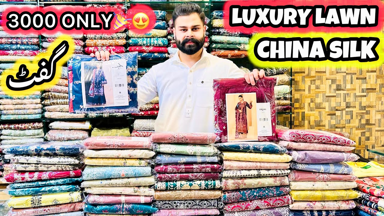 **SUMMER❤️SPECIAL**👑Lawn😍China Silk✅Luxury🇵🇰New💯Arrivals 2026🌺Super Sale🎁3000🌸1 Day Offer❤️Hurry Up🎉