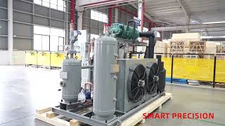 Bitzer screw compressor condensing unit air cooled