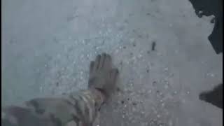 Ukrainian soldiers survived Russian FPV drone attack