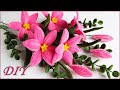 Сделала на конкурс ЦВЕТЫ ЛИЛИИ из синельной проволоки Lily Pipe Cleaner DIY