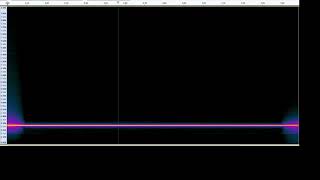 Spectrogram of Tuning Fork Tone