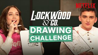 The Lockwood & Co. Cast Draw Each Other (As Ghosts 👻) | Netflix