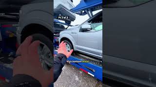 Height issues in carhauling! Pt 2 of 3 #truckdriver #carhauler #peterbilt389