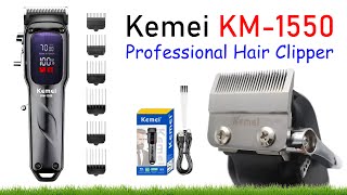 Kemei KM-1550 Hair Trimmer Review | Best Budget Trimmer?