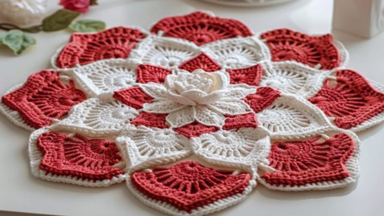 Gorgeous ✨Best Designer Crochet Thaalpos ✨doily mandala✨tablecloth lokricha 