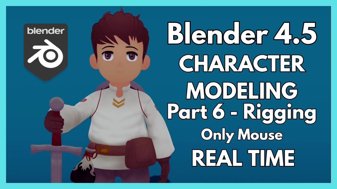 Tutorial de Modelagem de Personagem no Blender - Para Iniciantes - Só ...