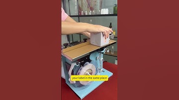 One-handed labeling and perfect #machine #factoryproducts #agents #factory #labeling