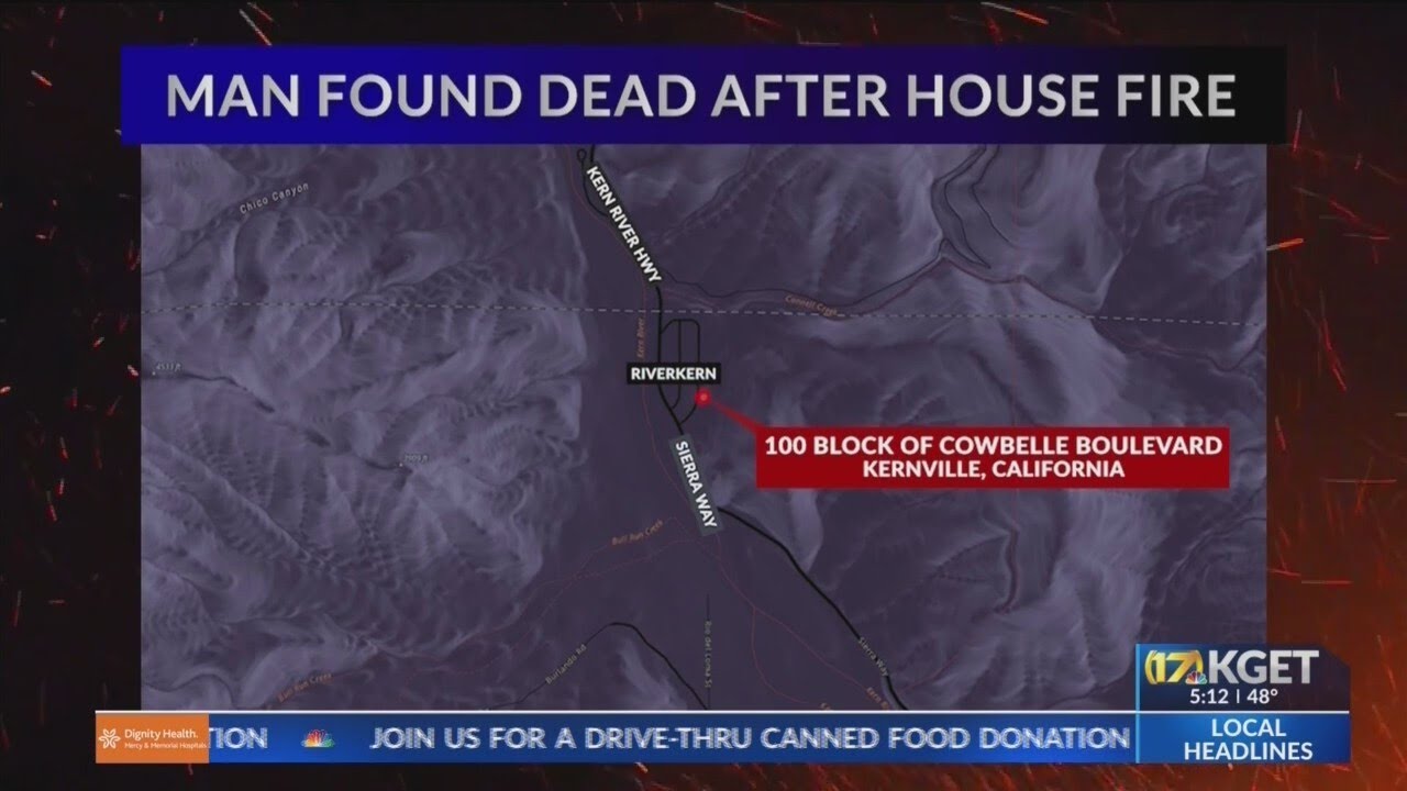 Coroner ID's man found dead after house fire - YouTube
