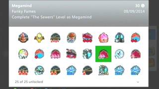 Megamind Completed Achievements