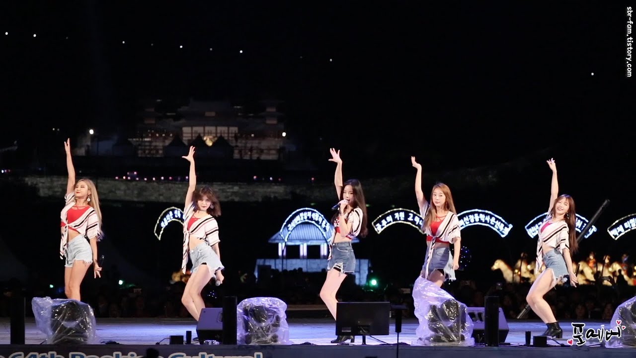 180915 EXID(이엑스아이디) Fullcam Nocut [백제문화제 축하공연] 직캠(fancam) by 포에버