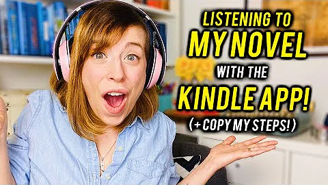 How To LISTEN TO YOUR NOVEL With The Kindle App (like An Audiobook!)