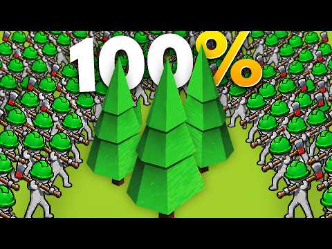 I 100% Trees Inc. by Chopping 15,000,000 Trees