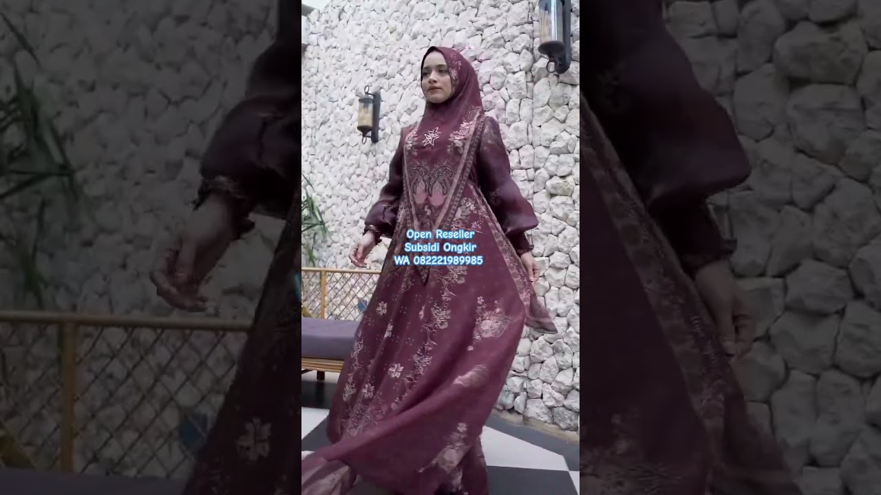 Gamis Syari Terbaru 2025 - Amanda Series - New Launching for Lebaran Idul Fitri 