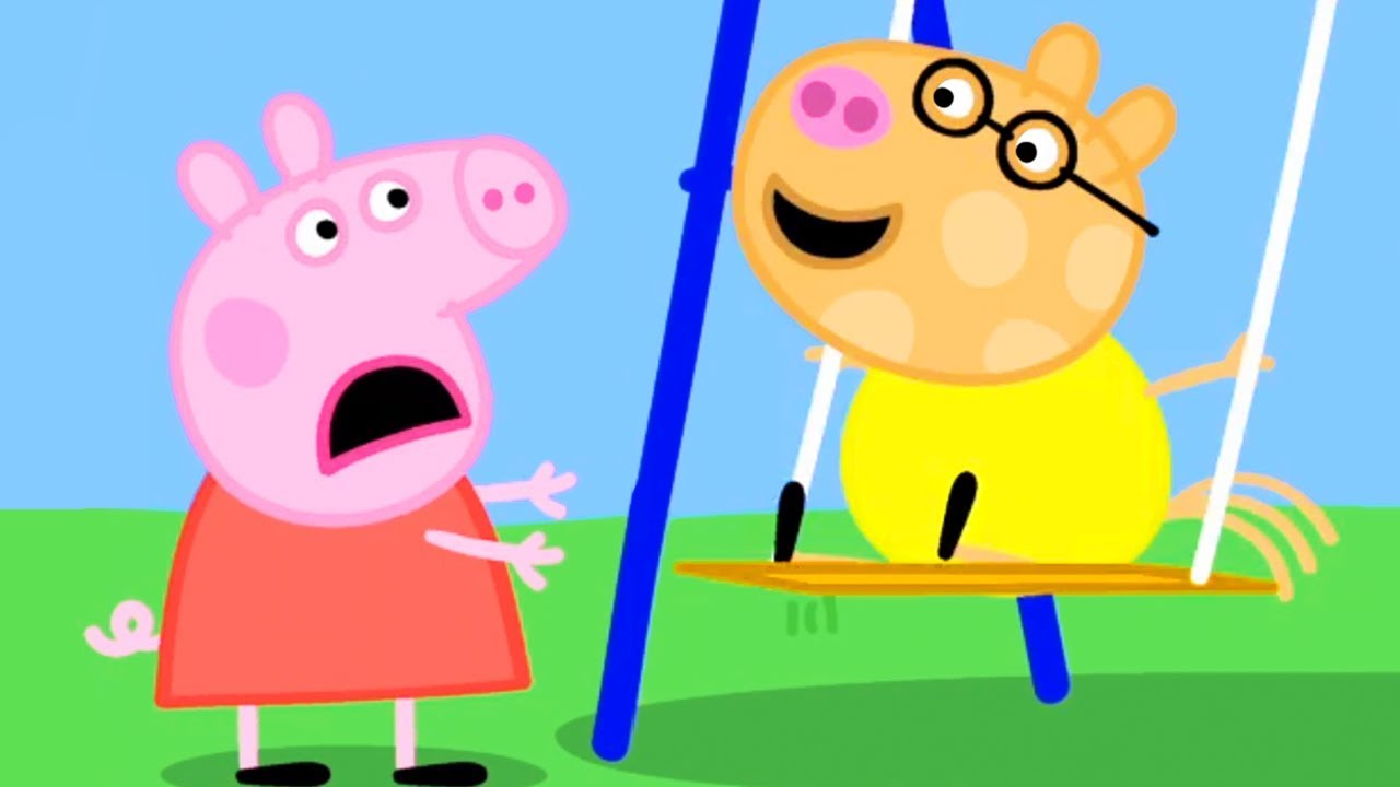 Świnka Peppa | Dziadek na placu zabaw | Bajki Po Polsku | Peppa po Polsku swinka peppa nowe odcinki 2011