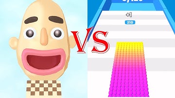 Sandwich Runner VS Canvas Run Android iOS Mobile Gameplay Walkthrough