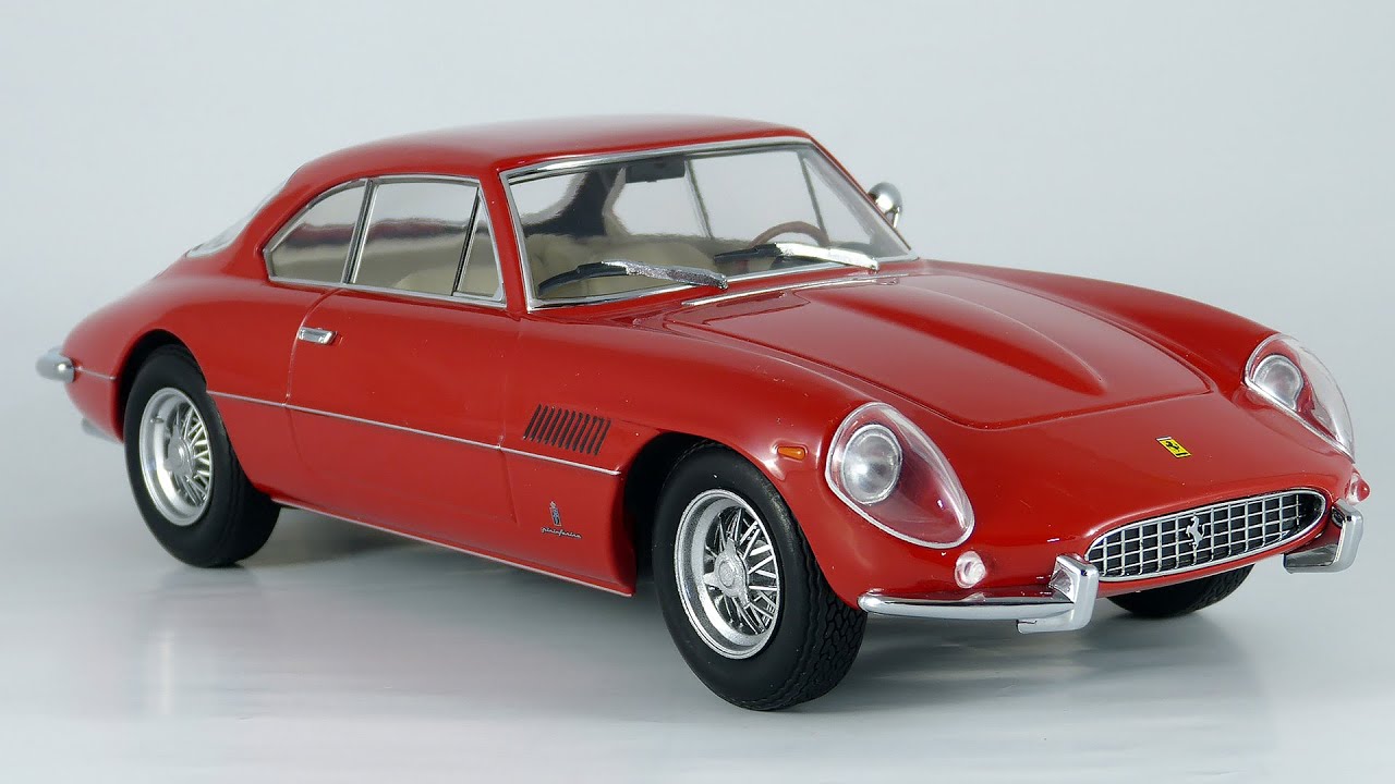 Miniature KK Scale 1:18 Ferrari 400 Superamerica Rouge 1962 - Modèle Collection KKDC180064