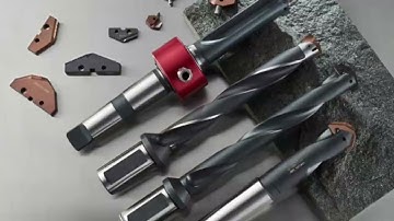CHTOOLS interchangeable HSS insert spade drill used in drilling 45# steel on radial machine