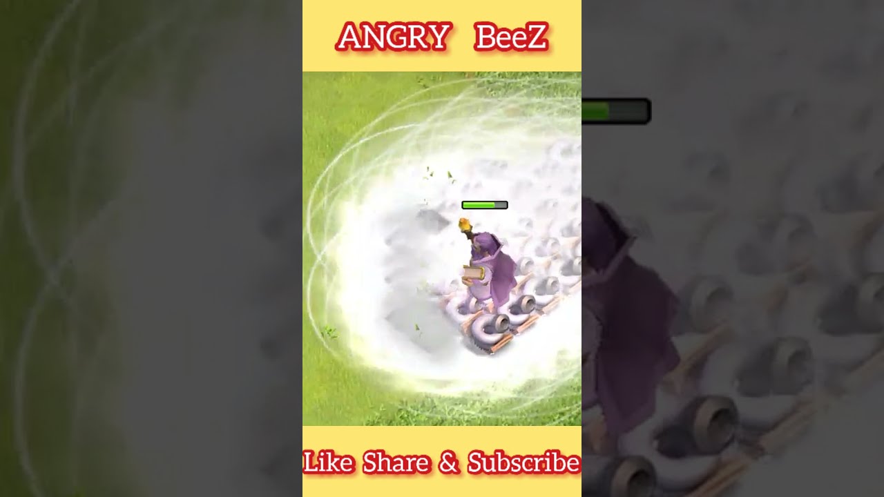 🔥Grand Warden Vs Tornado Trap Base | Can you count the traps?🤔 Clash of clans 