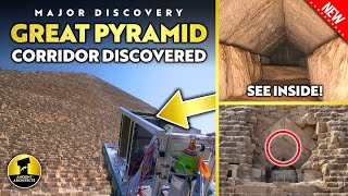 MAJOR DISCOVERY: Hidden Corridor Discovered in the Great Pyramid of Egypt | Ancient Architects
