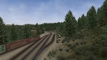 Open Rails - Quincy RR, back to the mill