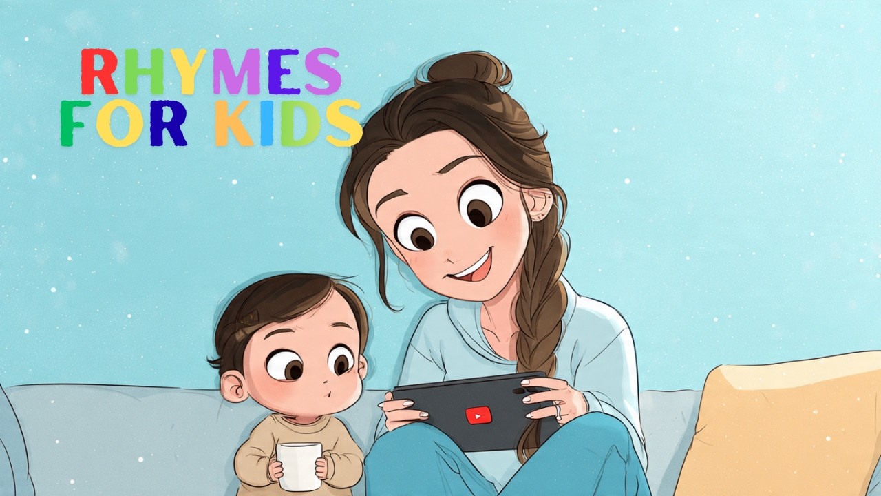 Computer Mobile Song for Children  Nursery Rhymes & Learning Fun💻📱