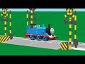 きかんしゃトーマス プラレール 踏切をいろんな新幹線や電車が走っていくよ！Thomas＆friend