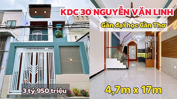 Bán Nhà Cần Thơ | diện tích rộng rãi ở kdc 30 đường Nguyễn Văn Linh gần bến xe cũ 