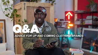 Starting a Clothing Brand // Q & A