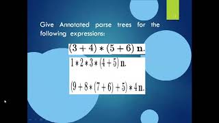 3 1 COMPILER DESIGN - ABSTRACT SYNTAX TREE