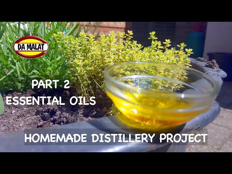 How To Make A Home Made Distillery (PART 2) | Making essential oils