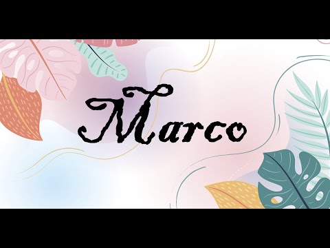 Video: Qual è il significato del nome marko?