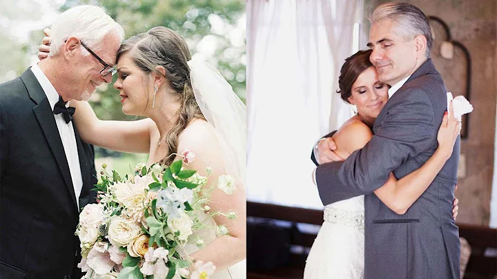 25+ Times Fathers Couldn’t Hold Back Their Emotions After Seeing Daughters In Wedding Dresses