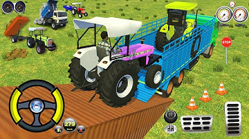 🛑Drive JCB and Uploading🪨🏗️Stone From Dumper Truck in Game🔥#truck #jcb #tractor #games