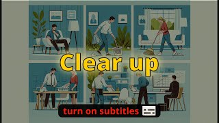 Clear up meaning with 5 examples
