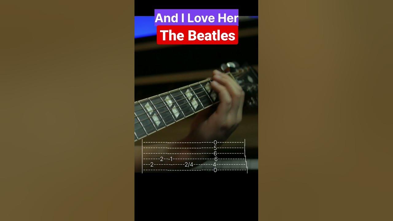 And I Love Her by The Beatles Guitar Intro #guitar #music101ph #music #acousticguitar And I Love Her by The Beatles Guitar Intro #guitar #music101ph #music #acousticguitar