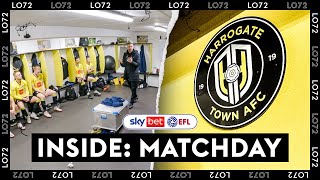 Behind-The-Scenes At Harrogate Town On Matchday