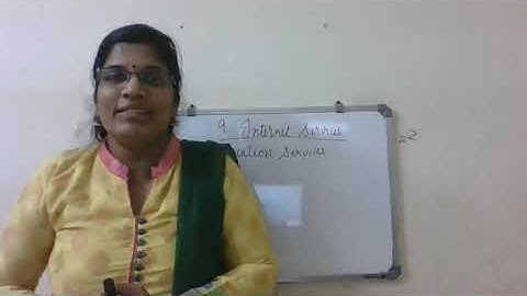 Internet Services - Part 1