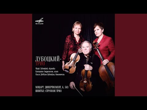 Assista a Дивертисмент для струнного трио ми-бемоль мажор, K.... no YouTube
