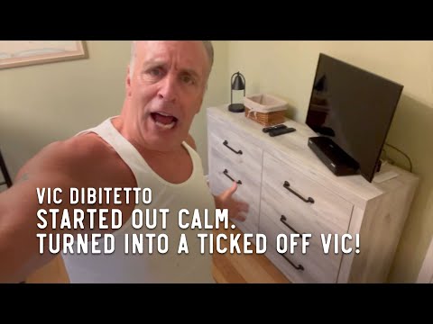 Started out calm. Turned into a Ticked Off Vic!