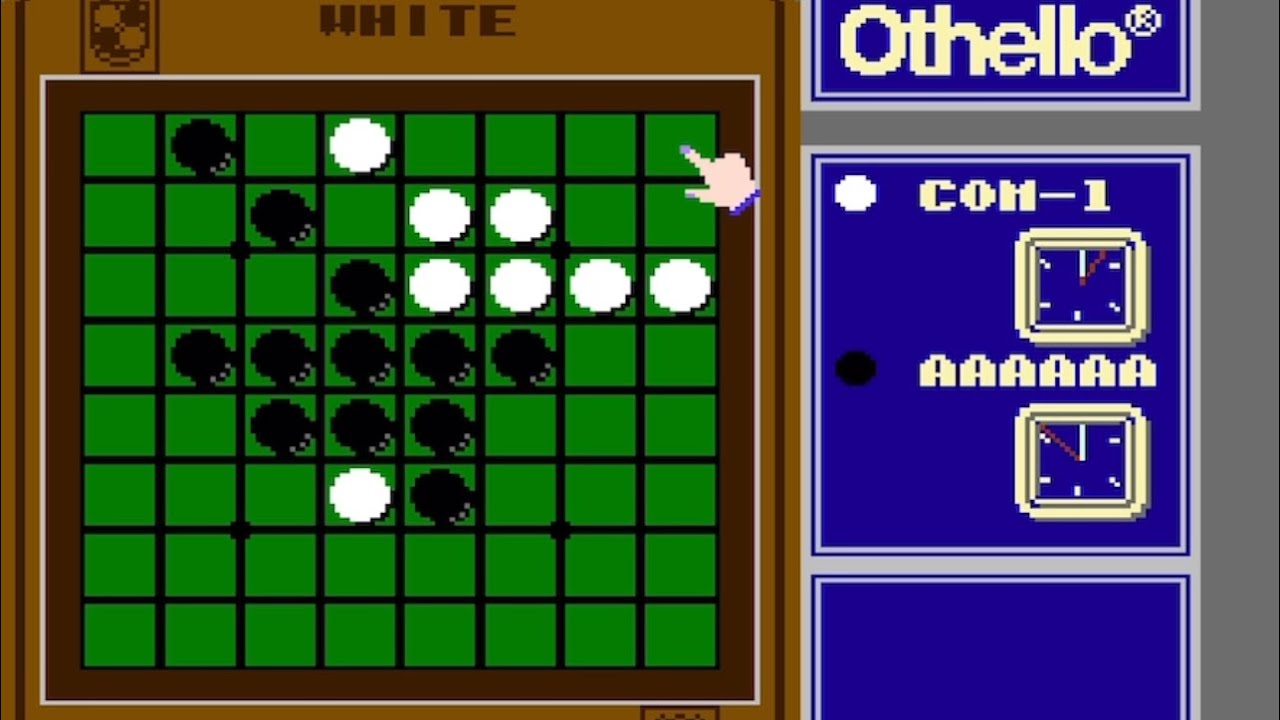 First Time Playing | Othello (NES) - YouTube